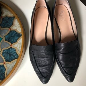 Franco Sarto Faux Leather Susie Loafer - Black 9.5